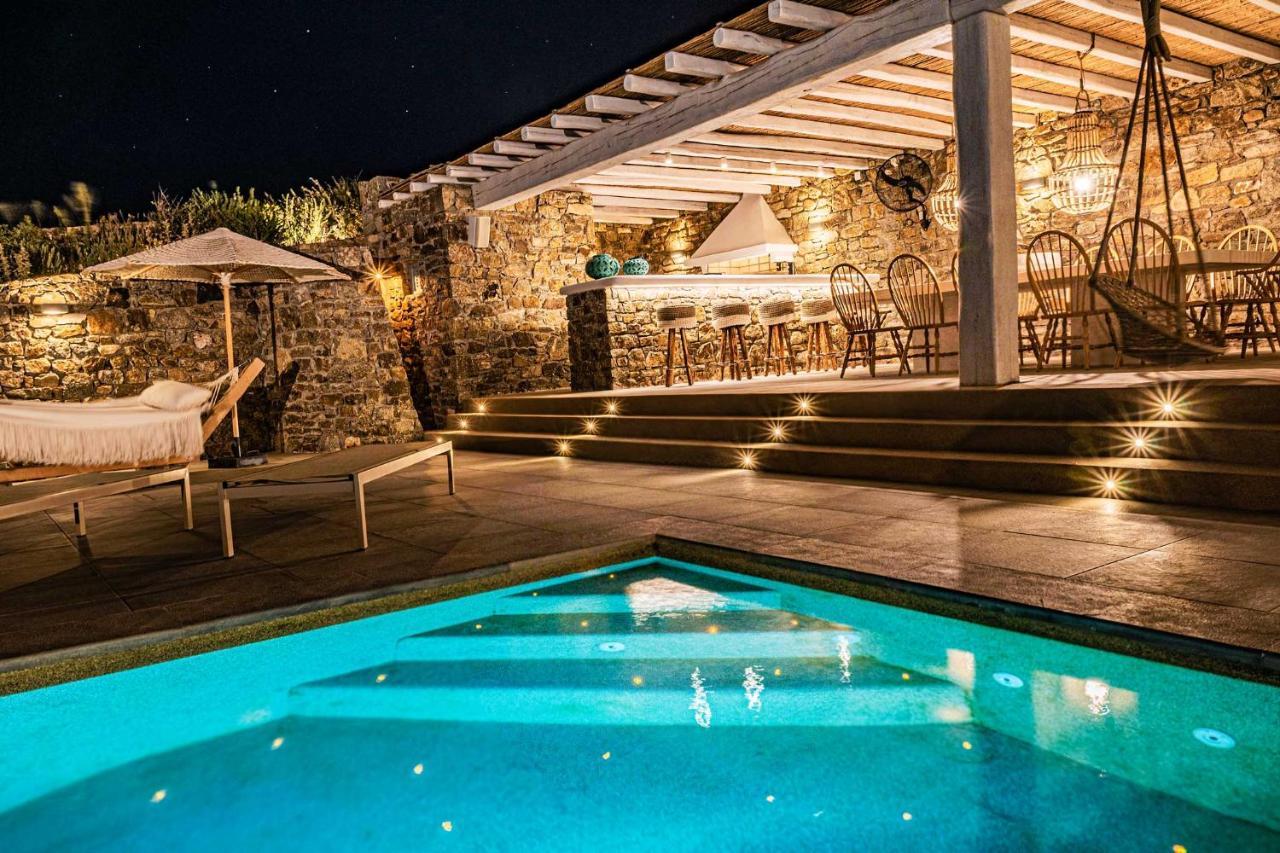 Villa Iakinthos By Mykonian Kazarte Mykonos Town Exteriér fotografie